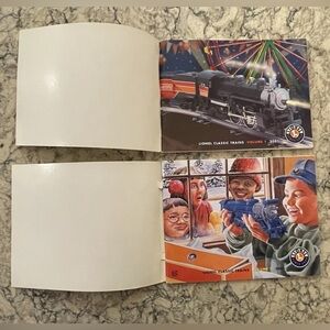 2001 Lot of 2 Lionel Classic Train Catalogs: Vol 1 & Vol 2. Excellent Condition